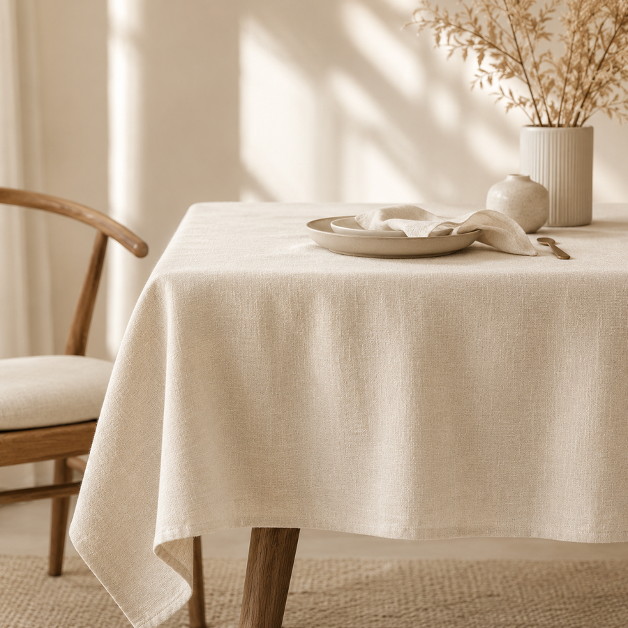 Wellspirefit™ TableGlow Linen Tablecloth